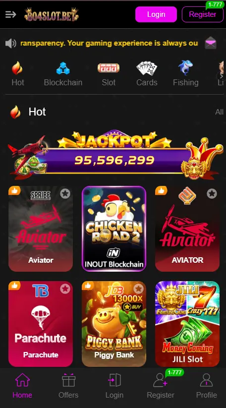 804slot.bet game interface showing slot games, real cash rewards, and easy gameplay on Android.