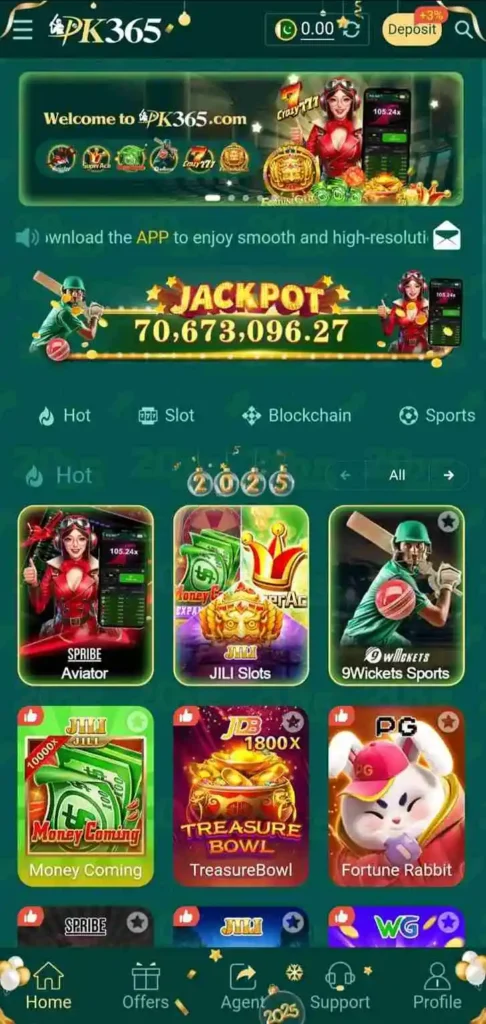 PK 365 Game official logo with PK in yellow and green background,  Download New Pakistani Official Earning App