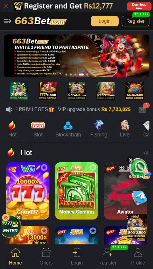 663Bet Game Casino APK Download Latest Version For Android