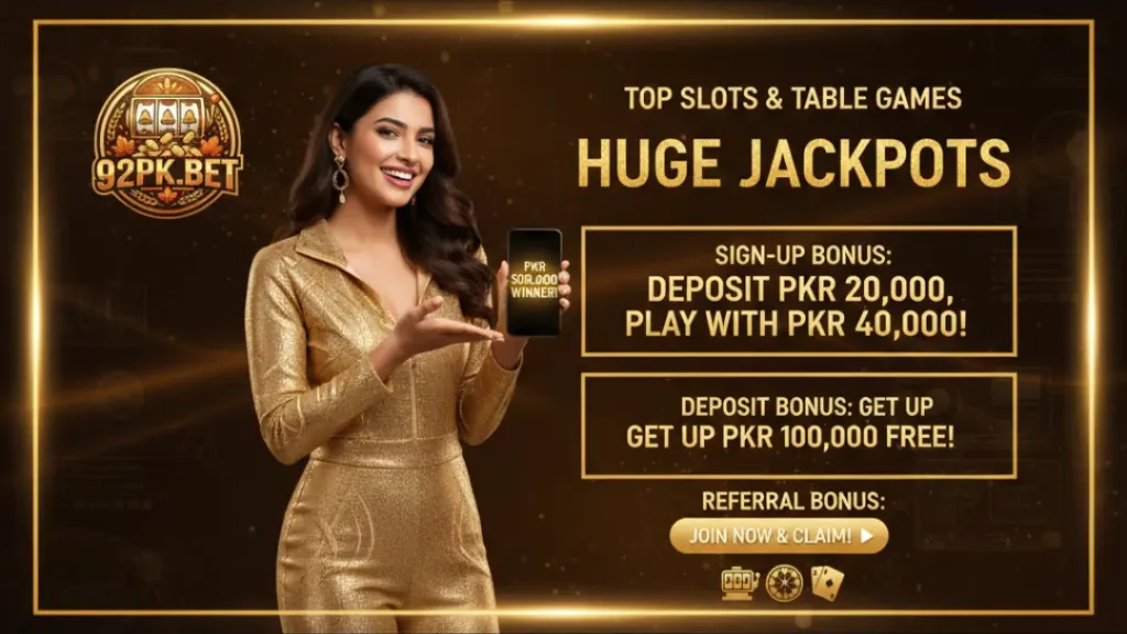 92pkBet Game app interface showing earning dashboard and multiple game options on Android.
